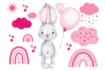 Zaķītis ar varavīksnēm