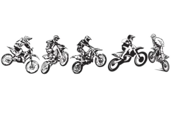 Premium sienas uzlīmes enduro moči komplekts bērnistabai Zukzuks