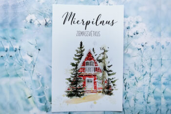 Kartiņa ar mājiņu