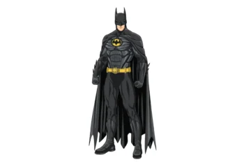 Tumšā bruņinieka Betmena (Batman) pilna auguma pašlīmējoša sienas uzlīme zēna bērnistabas vai pusaudža istabas dekorēšanai.
