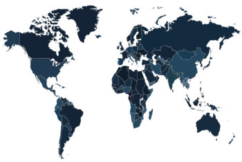 JAUNUMS! Tumši zila pasaules karte